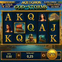 PlayOJO - Age of Gods: God of Storms Slot Game